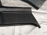 1994-1997 Mazda Miata Mx-5 OEM B Pillar Plastic Trim Cover Set Black 94-97