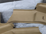 1999-2005 Mazda Miata Mx-5 OEM B Pillar Plastic Trim Cover Set Tan 99-05