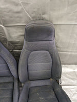 1990-1993 MAZDA MX-5 MIATA OEM SEATS SEAT SET BLACK CLOTH LEFT AND RIGHT 99NB20P2 90-93