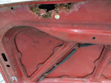 1990-1997 MAZDA MIATA MX-5 NA OEM REAR TRUNK LID DECK LID RED **RUSTY** 90NASU 90-97