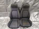 1990-1993 Mazda Mx-5 Miata OEM Black Cloth Seat Pair 93NASU 90-93