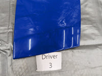 1990-1997 Mazda Miata Mx-5 OEM Driver LH Headlight Top Lid Cover Blue #3 90-97