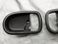 1999-2005 Mazda Miata Mx-5 OEM Driver Inner Door Handle Trim Cup Pair Left & Right 99-05