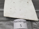 1990-1997 Mazda Miata Mx-5 OEM Passenger Headlight Top Lid Cover White #5 90-97
