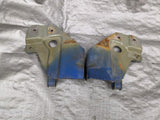 90-97 MAZDA MIATA LOWER RADIATOR/CONDENSER MOUNTING BRACKETS PAIR 1990-1997