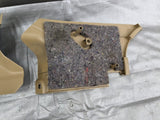 1999-2005 Mazda Miata OEM Tan Interior Kick Panel Trim Set NB 99-05