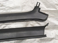 1990-1997 MAZDA MIATA A PILLAR WINDOW TRIM WINDSHIELD PLASTIC PAIR LEFT RIGHT 90-97