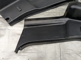 1999-2005 Mazda Miata Mx-5 OEM B Pillar Plastic Trim Cover Set Black 99-05