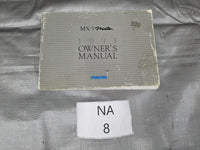 1993 Mazda Mx-5 Miata OEM Owners Manual 93 #8