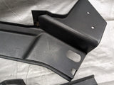 1990-1993 Mazda Miata Mx-5 OEM B Pillar Plastic Trim Cover Set Black Hardtop 90-93