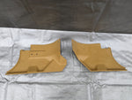 1990-1993 Mazda Miata OEM Tan Interior Kick Panel Trim Set NA 90-93