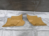 1990-1993 Mazda Miata OEM Tan Interior Kick Panel Trim Set NA 90-93