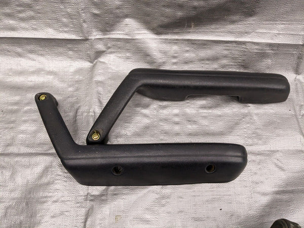 1990-1997 Mazda Miata Mx-5 OEM Door Panel Arm Rest Armrest Set Black 90-97