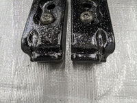 90-05 Mazda Miata OEM NA NB Side Hard Top Striker Plates Pair Latch B Pillar 1990-2005