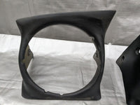 1990-1997 Mazda Miata Left & Right Headlight Shroud Cover Bezel Trim 90-97 #17