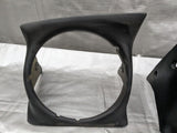 1990-1997 Mazda Miata Left & Right Headlight Shroud Cover Bezel Trim 90-97 #17