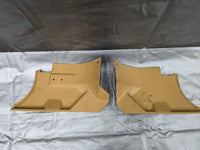 1994-1997 Mazda Miata OEM Tan Interior Kick Panel Trim Set NA 94-97