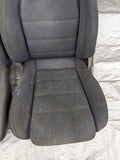 90-93 MAZDA MX-5 MIATA OEM SEATS SEAT SET BLACK CLOTH LEFT AND RIGHT 90NADU