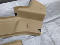 1999-2005 Mazda Miata Mx-5 OEM B Pillar Plastic Trim Cover Set Tan 99-05