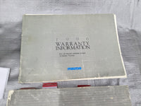 1991 Mazda Mx-5 Miata OEM Owners Manual 91 #14