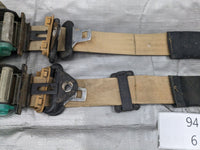 1994-1997 Mazda Miata OEM TAN Seat Belt Reel Left & Right Set NA 94-97 #6