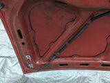 1990-1997 MAZDA MIATA MX-5 NA OEM REAR TRUNK LID DECK LID RED **RUSTY** 90NASU 90-97