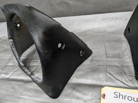 1990-1997 Mazda Miata Left & Right Headlight Shroud Cover Bezel Trim 90-97 #19