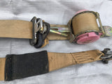 1990-1993 Mazda Miata OEM Tan Seat Belt Reel Left & Right Set NA #8 90-93