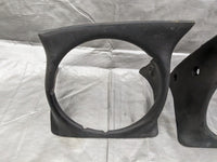 1990-1997 Mazda Miata Left & Right Headlight Shroud Cover Bezel Trim #2 90-97