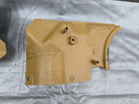 1994-1997 Mazda Miata OEM Tan Interior Kick Panel Trim Set NA 94-97