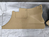 1999-2005 Mazda Miata OEM Tan Interior Kick Panel Trim Set NB 99-05