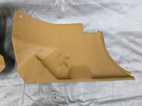 1994-1997 Mazda Miata OEM Tan Interior Kick Panel Trim Set NA 94-97