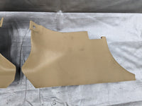 1999-2005 Mazda Miata OEM Tan Interior Kick Panel Trim Set NB 99-05