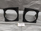 1990-1997 Mazda Miata Left & Right Headlight Shroud Cover Bezel Trim 90-97 #17