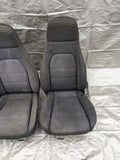 90-93 MAZDA MX-5 MIATA OEM SEATS SEAT SET BLACK CLOTH LEFT AND RIGHT 90NADU