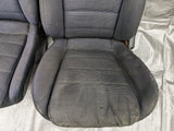 1990-1993 Mazda Mx-5 Miata OEM Black Cloth Seat Pair 93NAUC 90-93