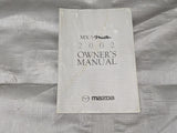 2002 Mazda Miata MX-5 NB Owner’s Manual OEM Guidebook Set 03NB9732