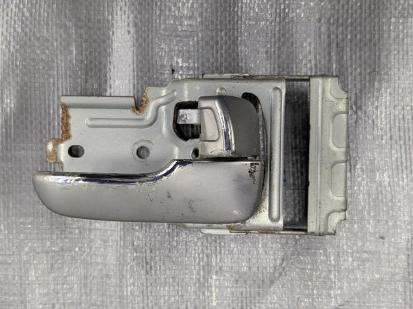 MIATA Passenger RH 2001-05 Silver Door Handle, Inner 03NBA3D 01-05 — Mazda Miata MX-5 OEM part product photo