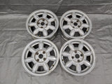 1990-1993 Mazda Miata Mx-5 OEM Daisy Wheel Rim Set 14x5.5 8N137600 90NA3L 90-93 — Mazda Miata OEM used part product photo