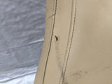 1999-2000 Mazda Miata Tan Beige Leather Passenger Seat Assembly Has Wear 92NA685