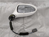 99-05 MAZDA MX-5 MIATA OEM DOOR MIRROR WHITE RH PASSENGER 01NBA3A 1999-2005 — Mazda Miata MX-5 OEM part product photo