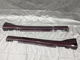 1999-2005 Mazda Miata Mx-5 OEM Maroon Small Tupperware Side Skirt Kit NB 00NB8402 99-05 Mazda Miata OEM used part