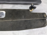 90-97 Mazda Miata 2 Piece Left Right Sun Visors Pair Black 91NA0321 1990-1997