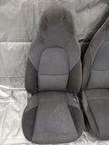 2001-2005 Mazda Miata Mx-5 OEM Black Cloth Seats Pair 01-05 00NB6198