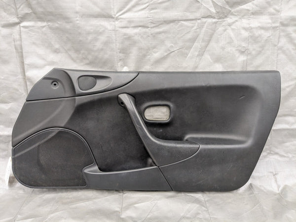1999–2000 Mazda MX-5 Miata Passenger Side Door Panel OEM Black RH 99-00 98NB18G2 — Mazda Miata MX-5 OEM part product photo