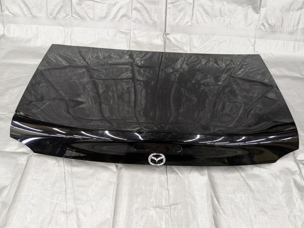 1999-2005 MAZDA MIATA MX-5 NB OEM REAR TRUNK LID DECK LID Black 99-05 — Mazda Miata MX-5 OEM part product photo