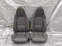 2001-2005 Mazda Miata Mx-5 OEM Black Cloth Seats Pair 01-05 01NB22V — Mazda Miata MX-5 OEM part product photo