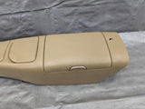 01-05 MAZDA MX-5 MIATA OEM CENTER CONSOLE STORAGE COMPARTMENT TAN 00NB7436