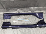 1999-2005 Mazda Miata Mx-5 OEM Blue Large Tupperware Side Skirt Kit NB 01NB1412 99-05 Mazda Miata OEM used part