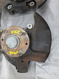2004-2005 Mazda Miata Front Spindle Hub Knuckle Pair Left & Right 04-05 04NB2710
